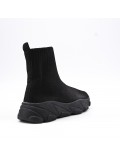 Children's textile ankle boots