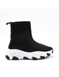 Children's textile ankle boots