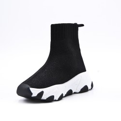 Children's textile ankle boots