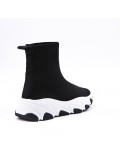 Children's textile ankle boots