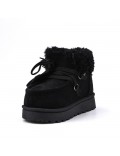 Children's ankle boot in mixed materials