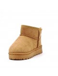 Children's ankle boot in mixed materials