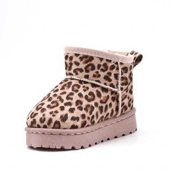 Children's ankle boot in mixed materials