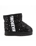 Children's ankle boot in mixed materials