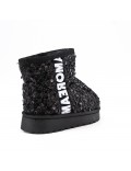 Children's ankle boot in mixed materials