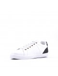 Faux leather sneakers for men