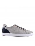 Faux leather sneakers for men