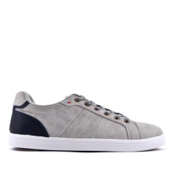 Faux leather sneakers for men