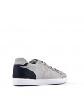 Faux leather sneakers for men