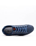 Faux leather sneakers for men