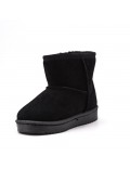 Children's ankle boot in mixed materials