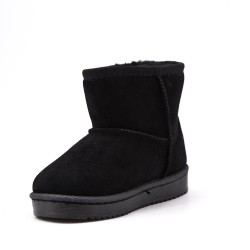 Children's ankle boot in mixed materials