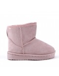 Children's ankle boot in mixed materials