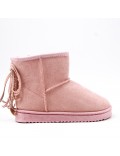 Children's ankle boot in mixed materials