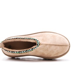 Women's faux fur slipper