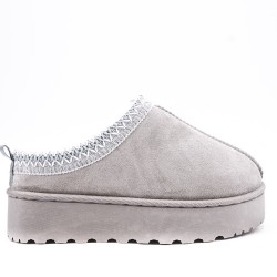 Women's faux fur slipper