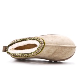 Women's faux fur slipper