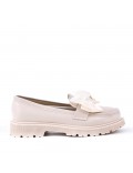 Ballerine fille en simili cuir 