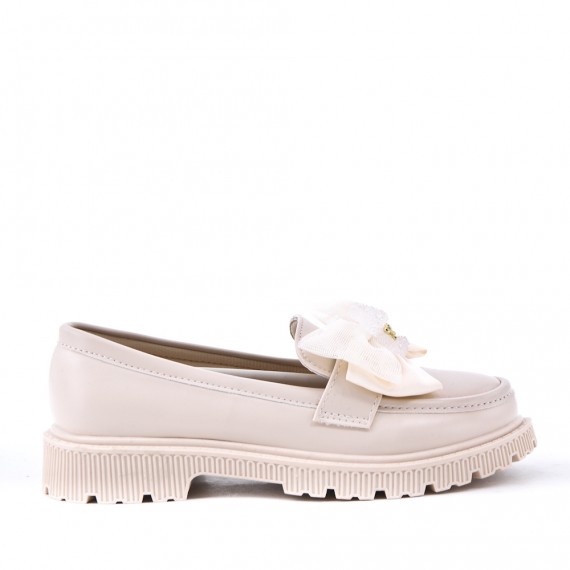 Ballerine fille en simili cuir 