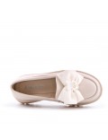 Ballerine fille en simili cuir 