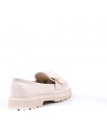 Ballerine fille en simili cuir 