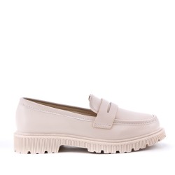 Ballerine fille en simili cuir 