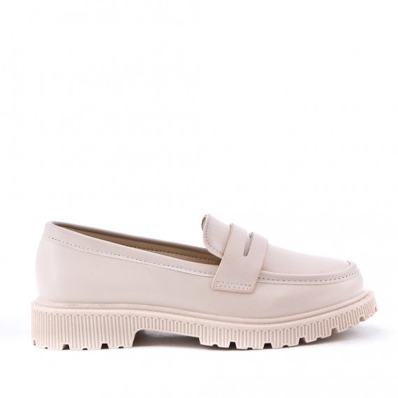 Ballerine fille en simili cuir 