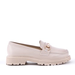 Ballerine fille en simili cuir 