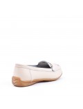 Women's mocassin in faux suede 