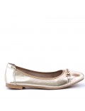 Ballerine confort en simili cuir