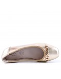 Ballerine confort en simili cuir