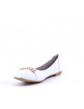 Ballerine confort en simili cuir