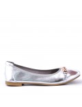 Ballerine confort en simili cuir