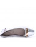 Ballerine confort en simili cuir