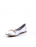 Ballerine confort en simili cuir