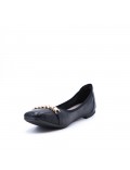 Ballerine confort en simili cuir