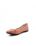 Ballerine confort en simili cuir