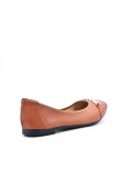 Ballerine confort en simili cuir