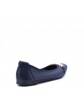 Ballerine confort en simili cuir