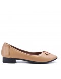 Ballerine confort en simili cuir