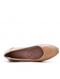 Ballerine confort en simili cuir