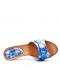 Women's heeled clog sandal