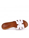 Women's heeled clog sandal