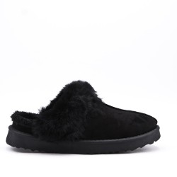 Women's faux fur slipper