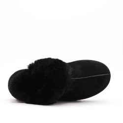 Women's faux fur slipper