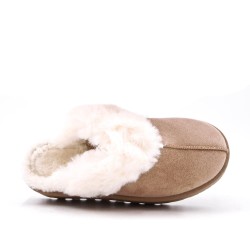 Women's faux fur slipper