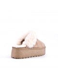 Women's faux fur slipper