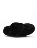 Women's faux fur slipper