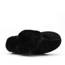 Women's faux fur slipper