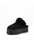 Women's faux fur slipper